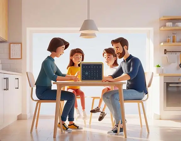 kalender til familien